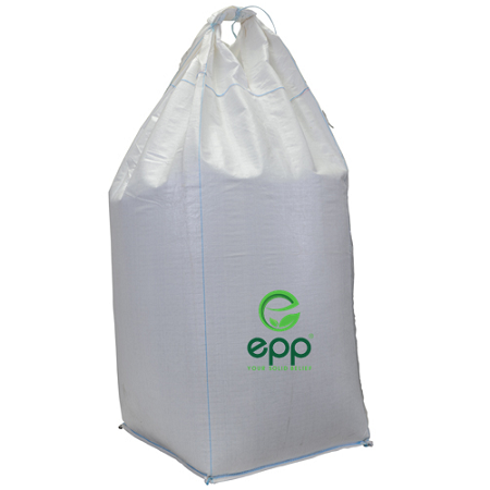 1 ton single loop big bag 1 loop FIBC bag with discharge spout