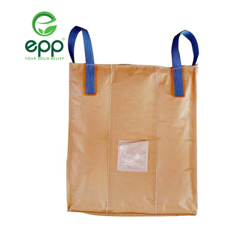 Cheap Q bag fibc baffle bag baffle 1000kg tote bag for fine powder