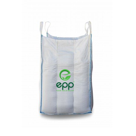Q bag PP baffle FIBC bag with open top and discharge bottom