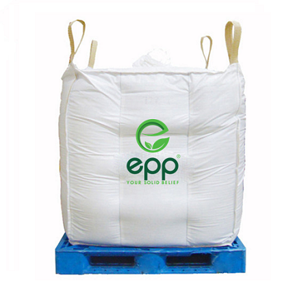 1000kg FIBC Baffle big bag for construction Q bags Formstable bulk bag