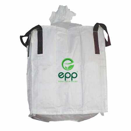 EPP Baffle big bag with filling spout and discharge bottom
