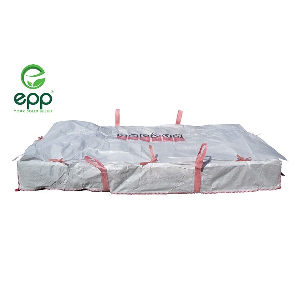 Big Bags for Asbestos corrugated panels and cement wave roofing sheets