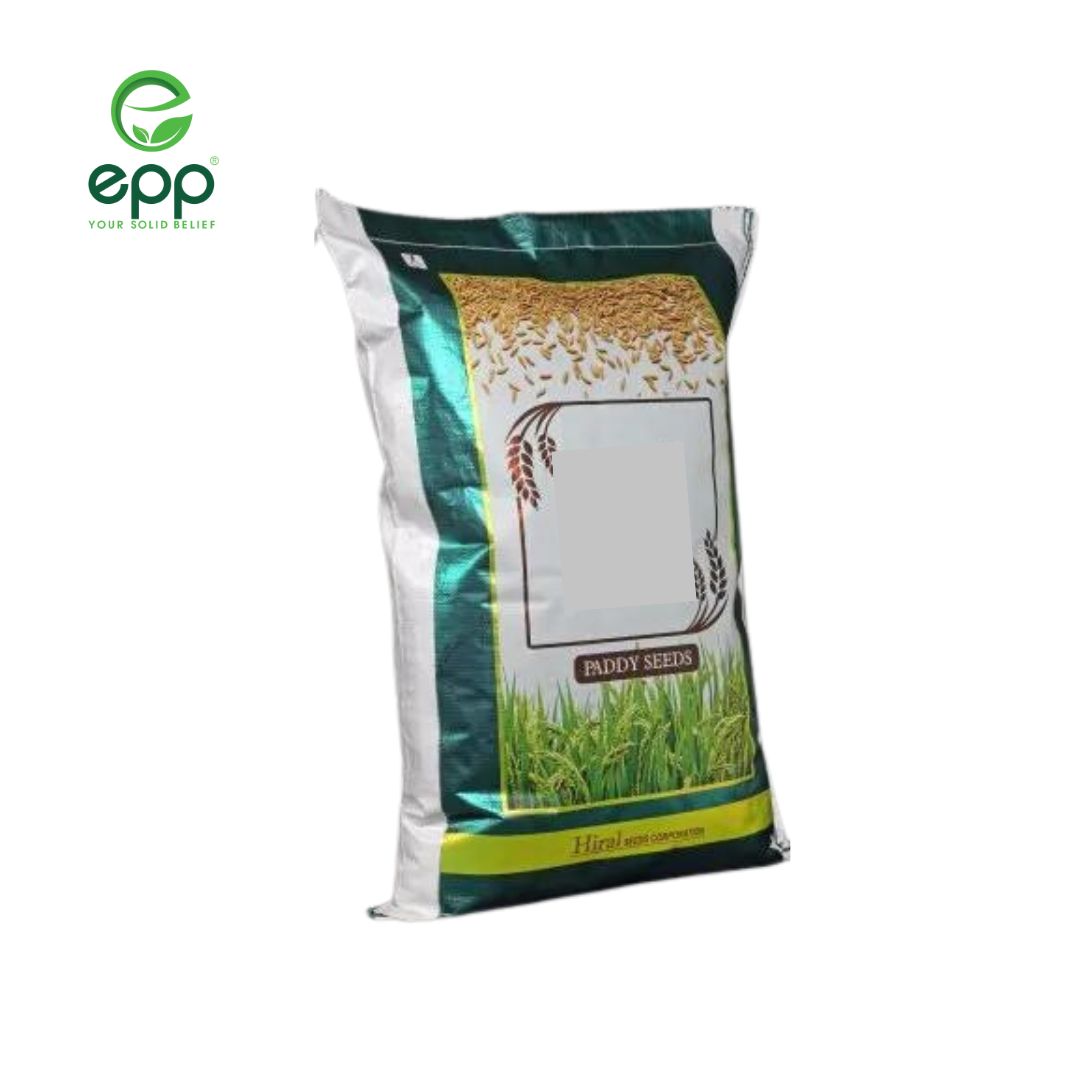 Custom bopp laminated pp woven bag 50kg for rice