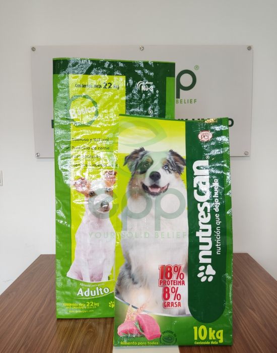 Pet Food Biaxially Oriented Polypropylene (BOPP) woven Bags