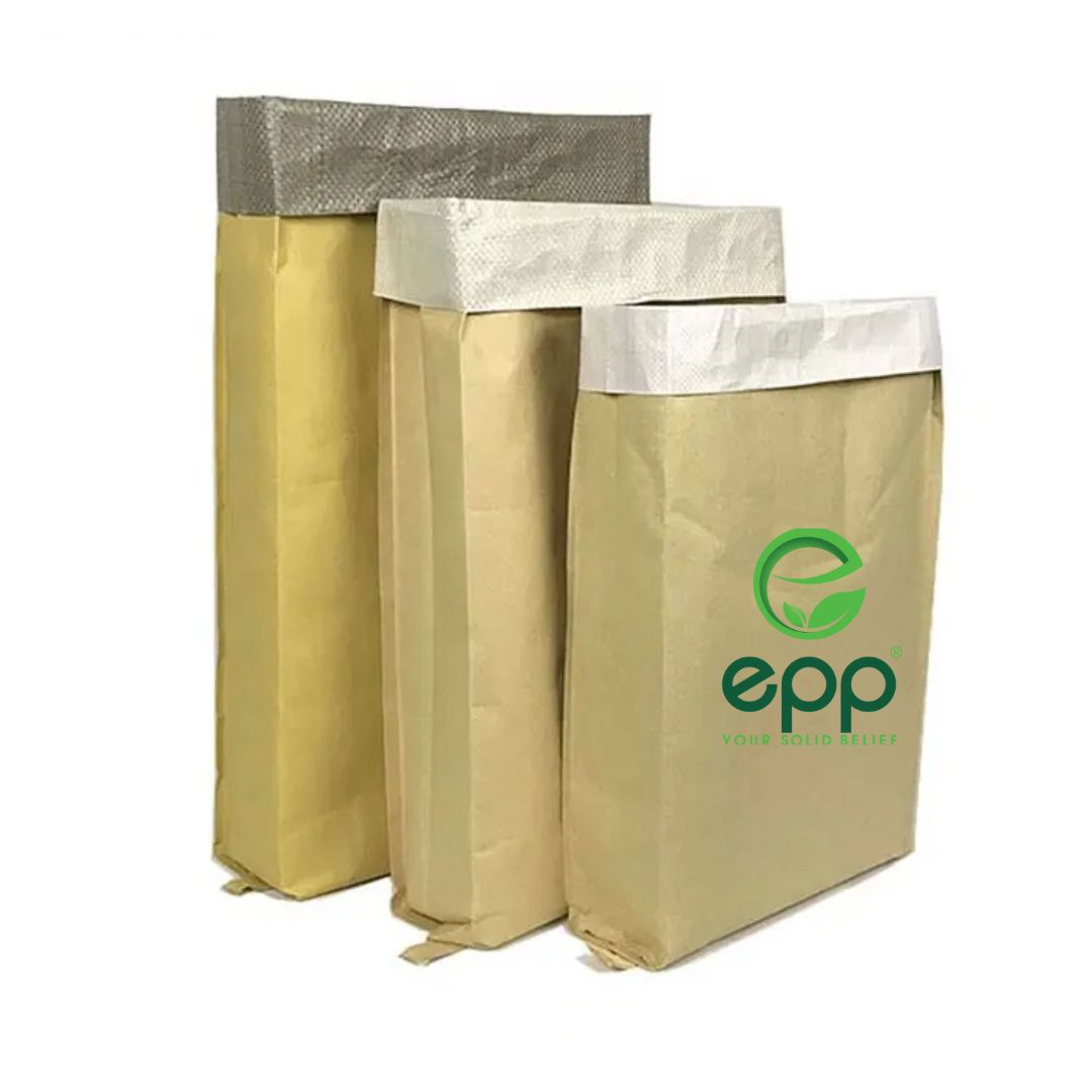 Pp Woven Kraft Paper Laminated Fertilizer Packaging Bags