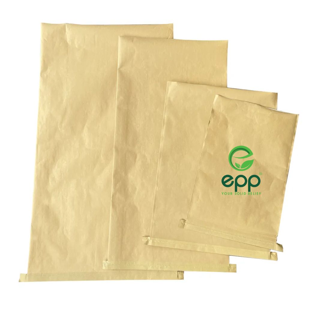 Food packaging PP Laminated Kraft Paper Bag
