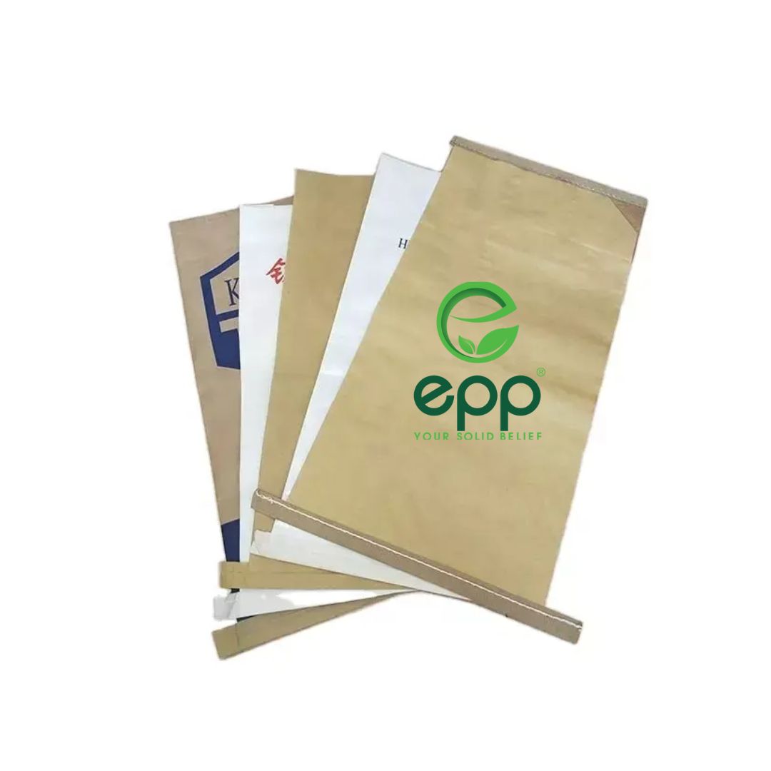 Pp Woven Kraft Paper Laminated Fertilizer Packaging Bags