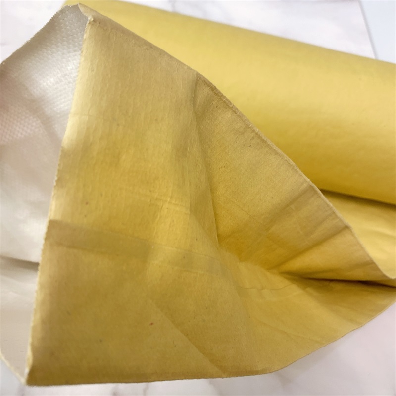 Kraft Paper Plastic Polypropylene Woven Composite Bags with liner