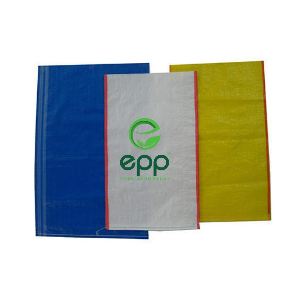 Yellow Woven Polypropylene bags with liner pp woven cement bags