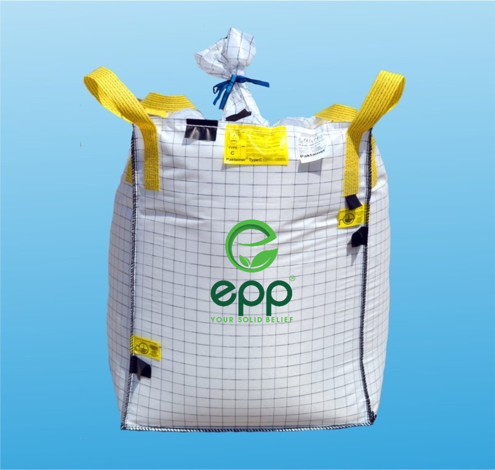 Conductive Type C bulk bag jumbo bag type C for flammable products