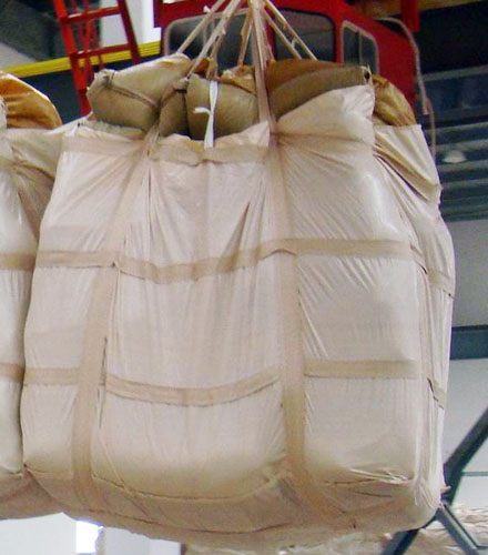 1000kg sling cement bulk bag sling jumbo FIBC bag 1 ton with flap top