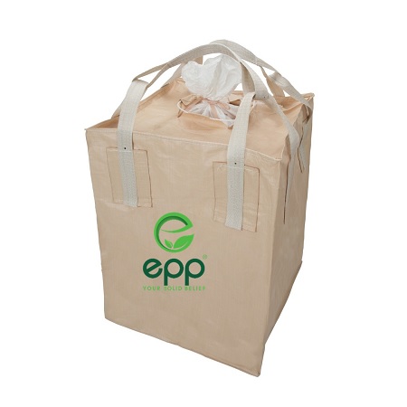1 ton jumbo bag specification Type B flexible jumbo container bag PP big bag 500kg bulk bag for grain 1000kg PP woven bag