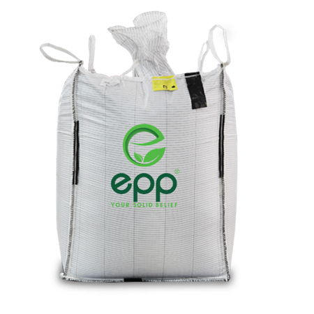 Type C bulk bags for flammable powder with conductive thread