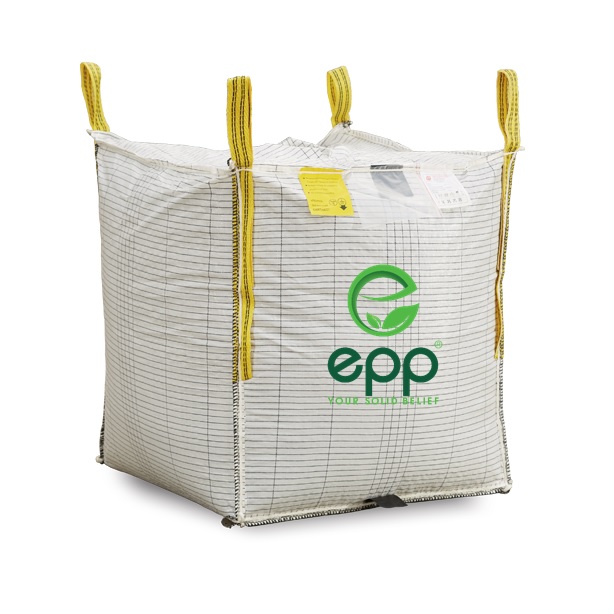 Jumbo bag type C conductive big bags for dry and flammable fine powder