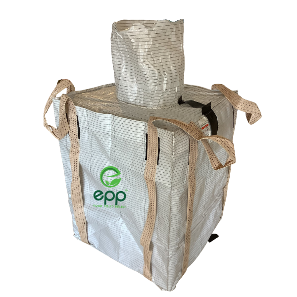 FIBC Type C bag for flammable powders ground-able conductive FIBCs