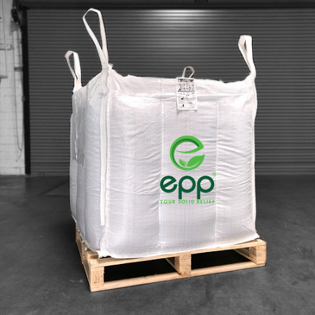 Baffle Formstable Jumbo Bag with Open Top for plastic resins