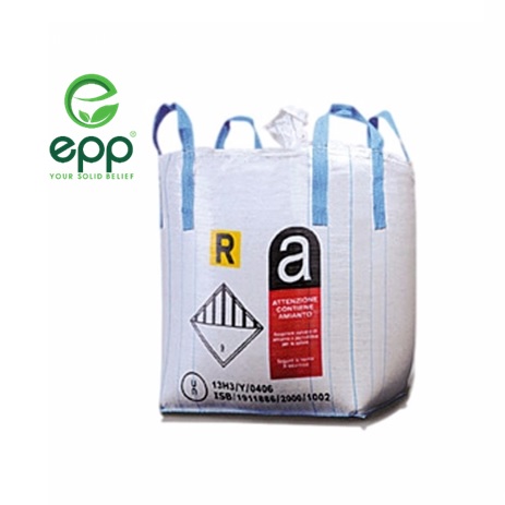 UN jumbo bag for Flammable solids with fully belted loops