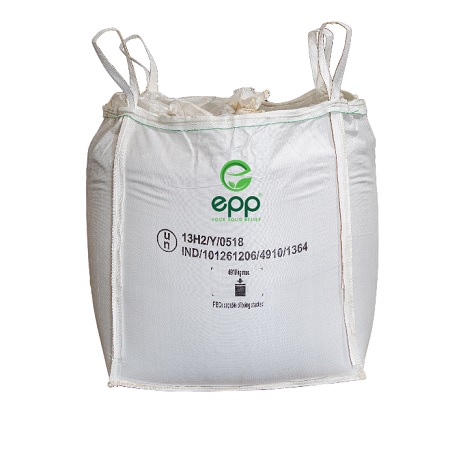 UN standard bulk bag for hazardous materials with filling spout