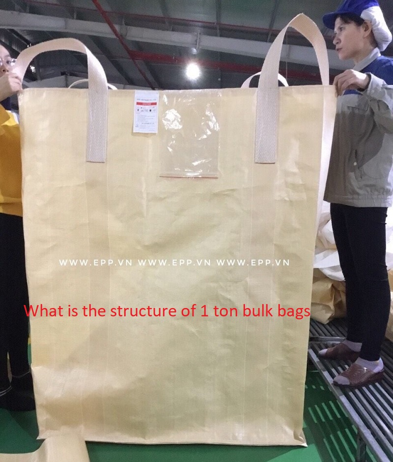 What is the structure of 1 ton bulk bags