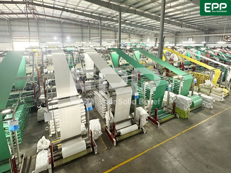 Pp woven bags factory