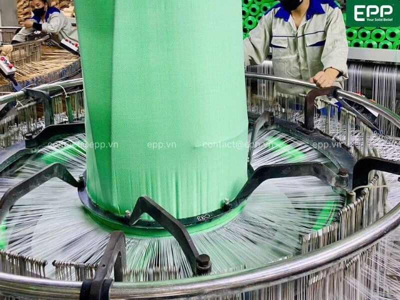 the skeleton fabric of bulk bag container bag
