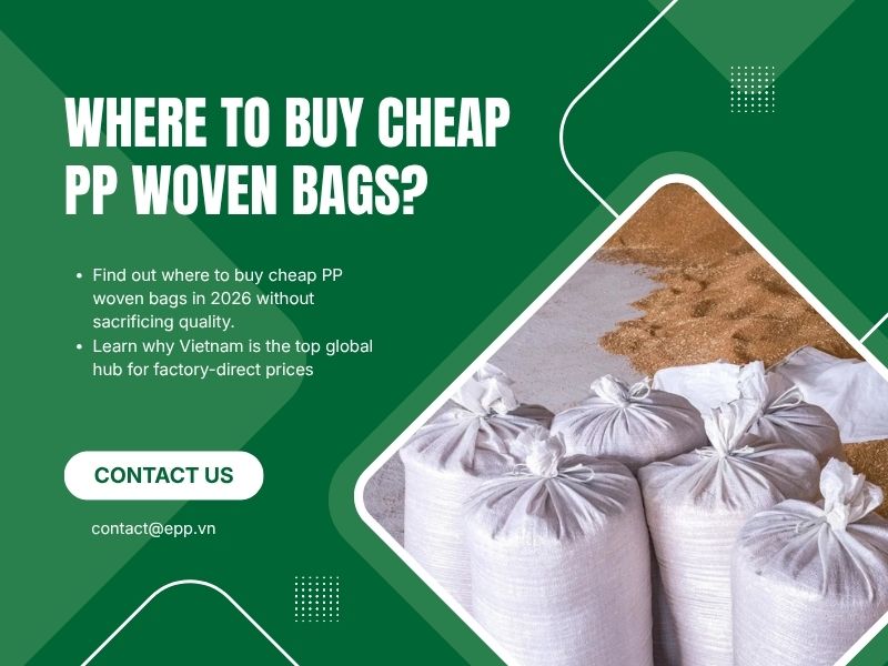Where to buy cheap PP woven bags?