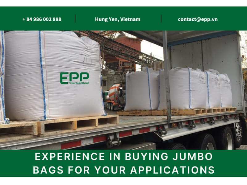 Experience in buying jumbo bags for your applications