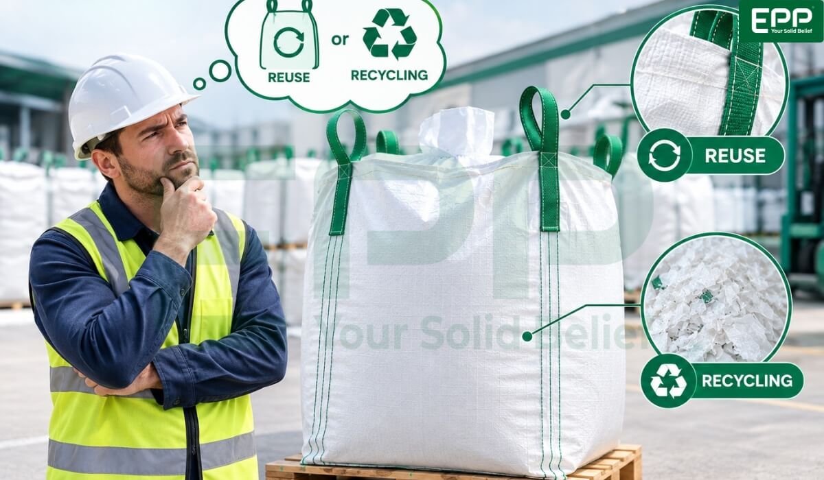Should we reuse or recycled old bulk bags?