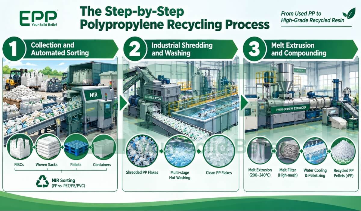 Polypropylene Recycling Process