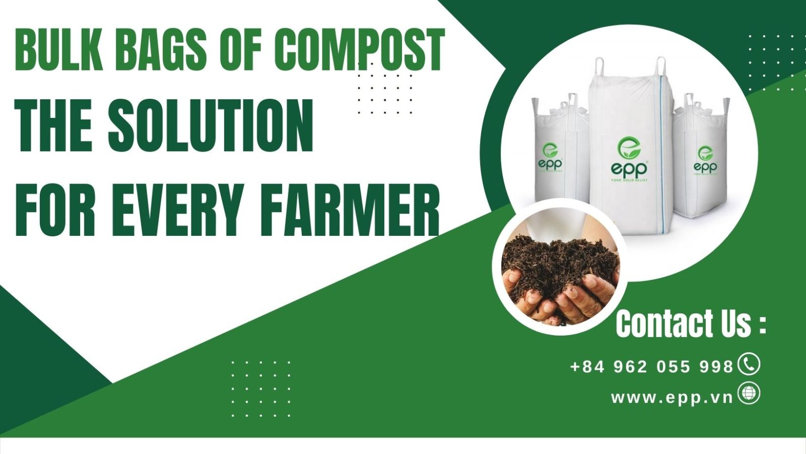Bulk bags of compost the solution for every farmer