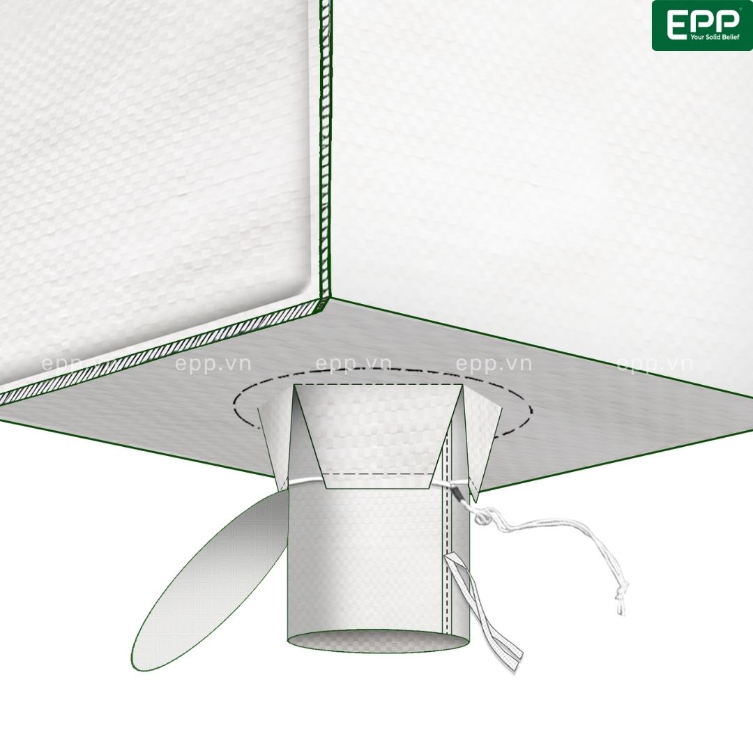 Discharge Spout with Petal Cover