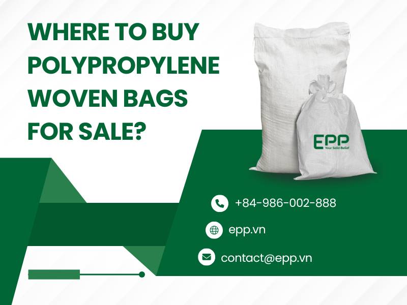 Where to buy polypropylene woven bags for sale?