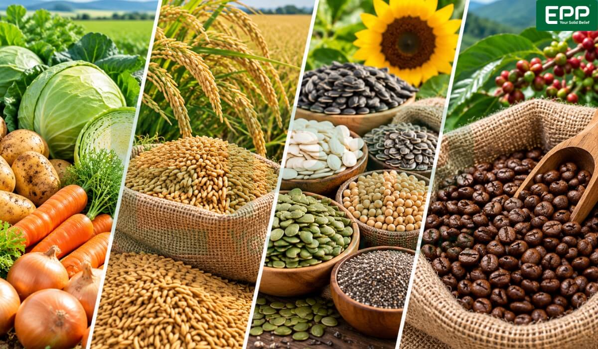 Different agricultural products require tailored packaging solutions