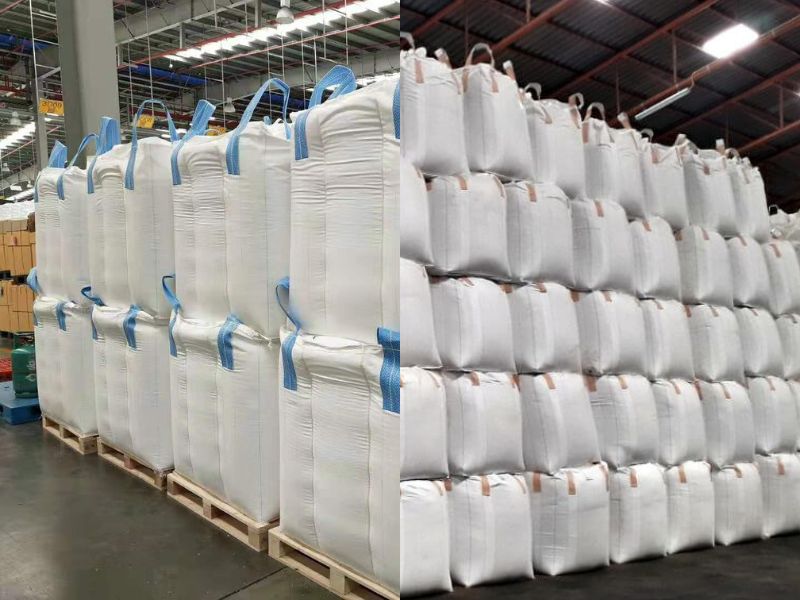 baffle bag and standard FIBC