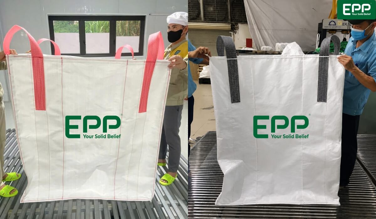 Baffle Q-bag from EPP Vietnam for maximizing sea container payload