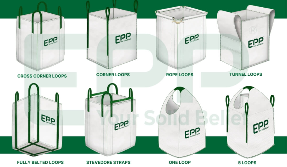 Common FIBC Lift Loop Engineering Designs