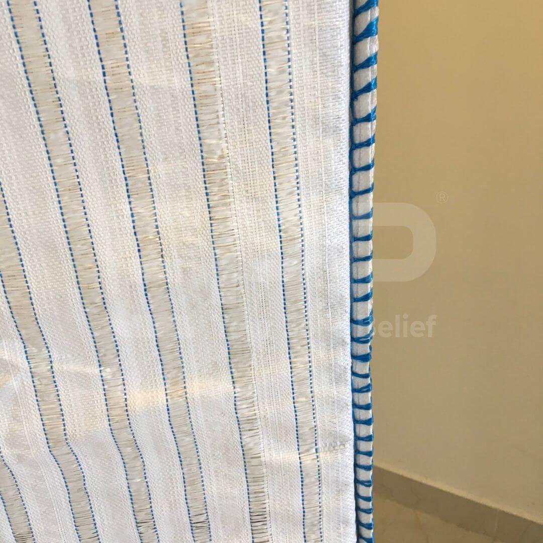 ventilated fabric for ton bags of logs