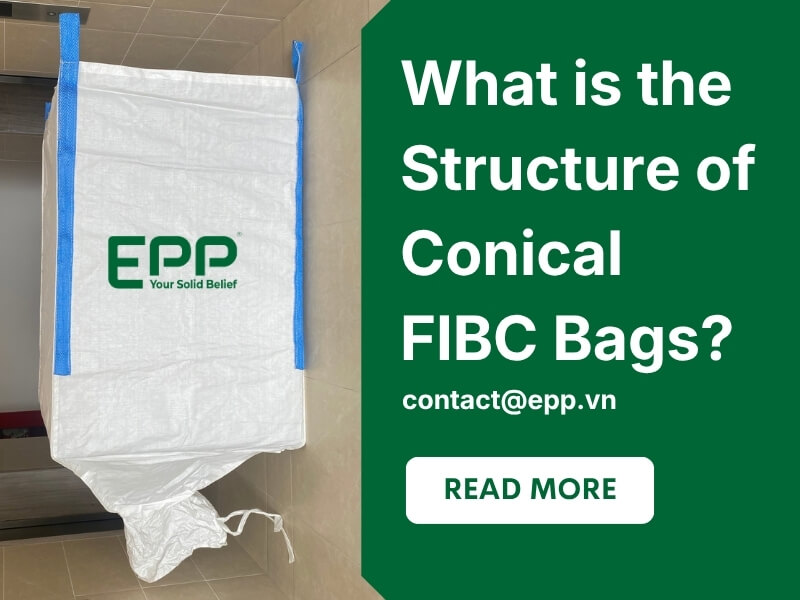 What is the structure of Conical FIBC bags?