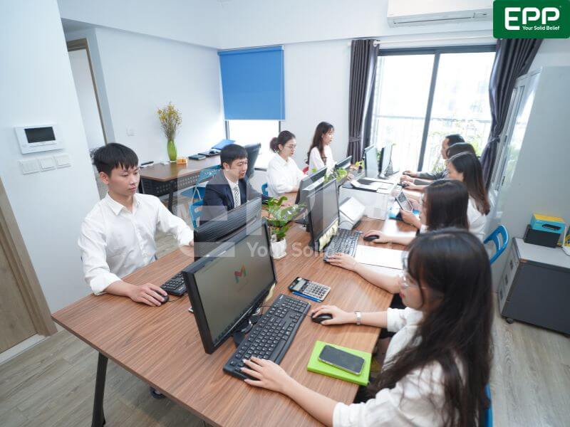 EPP vietnam a team with professional service