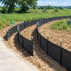 silt fence for sediment control