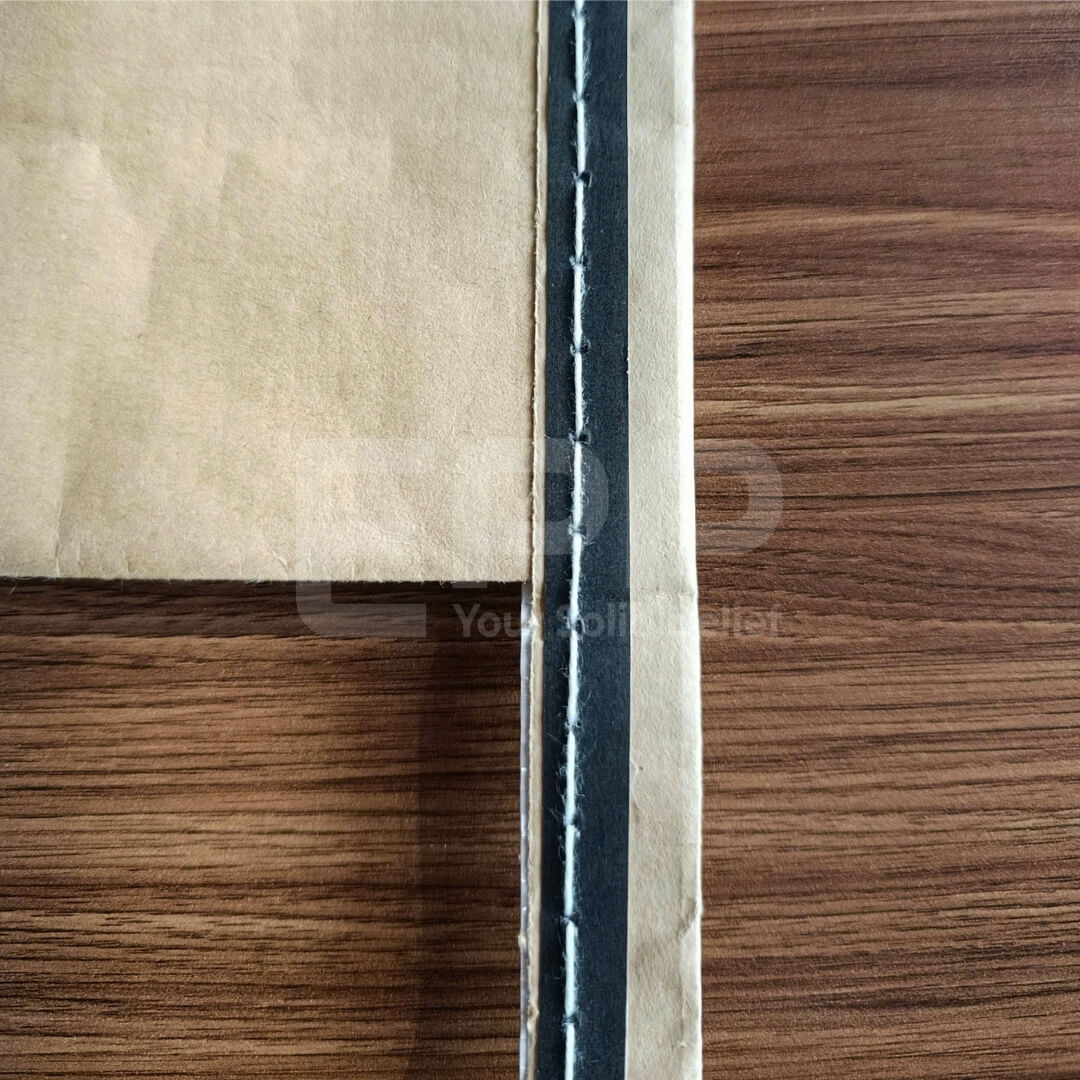 paper tape stitching laminated kraft paper bags