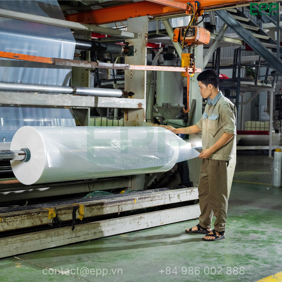 winding LDPE film