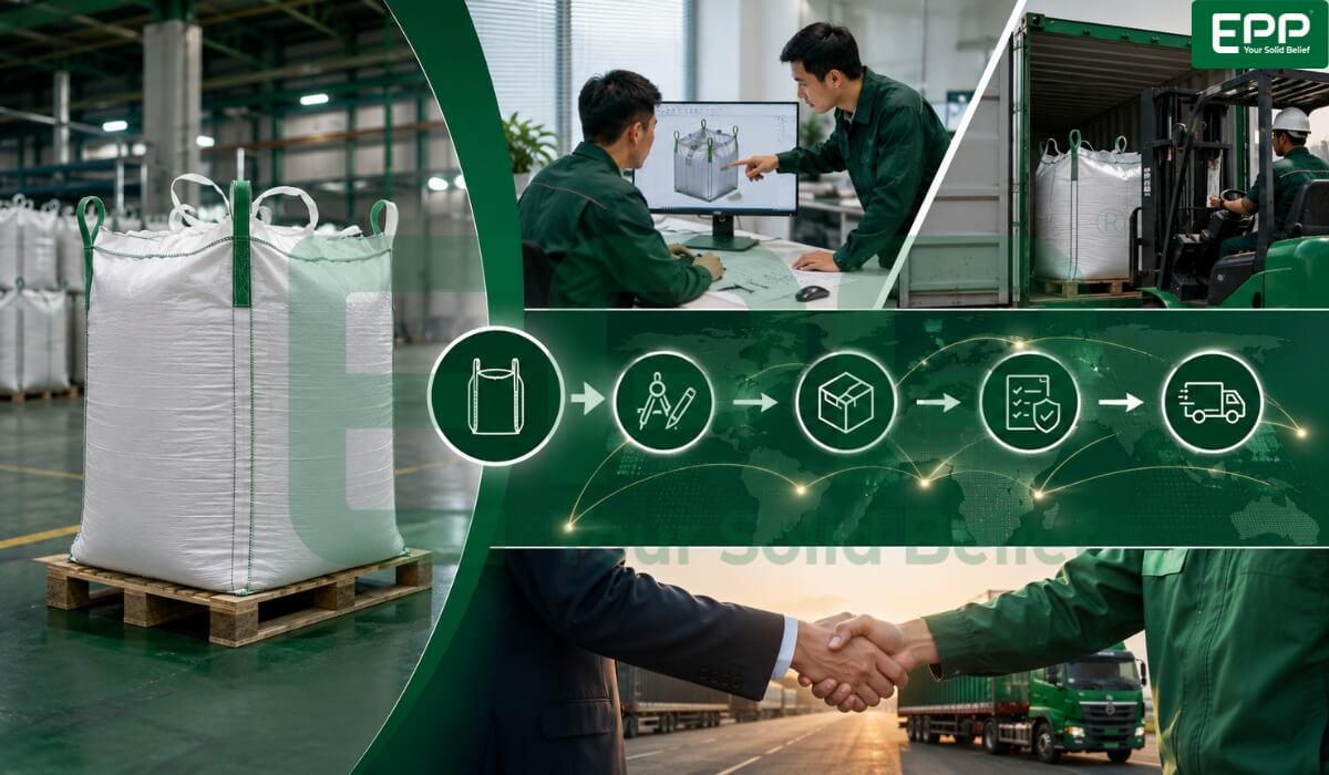 Value-added FIBC packaging and supply-chain services