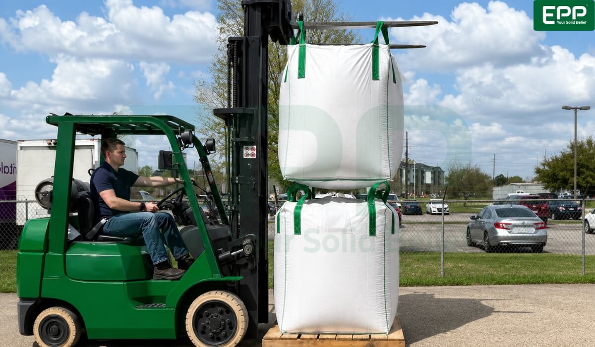 stacking bulk bags
