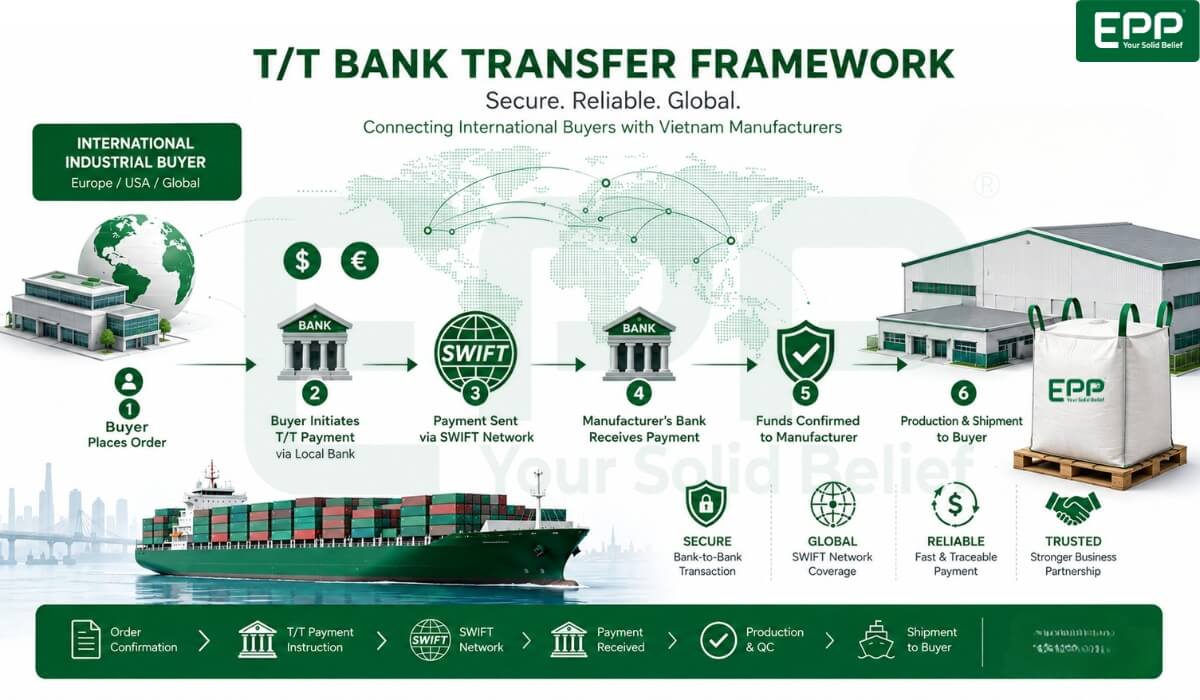 T/T bank transfer framework