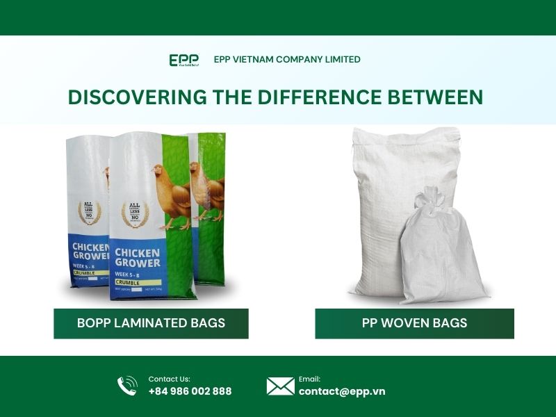 Discovering the difference between BOPP laminated bags and PP woven bags