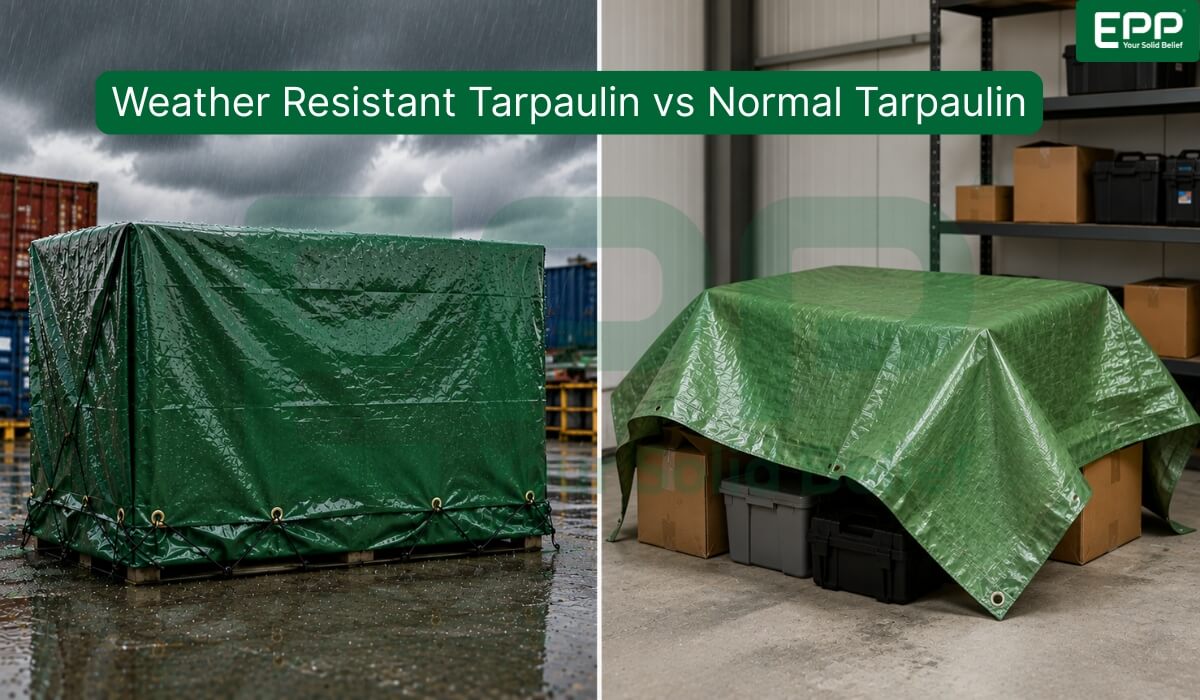 Weather-Resistant vs. Normal Tarpaulins: Choosing the Right Protection for Your Application