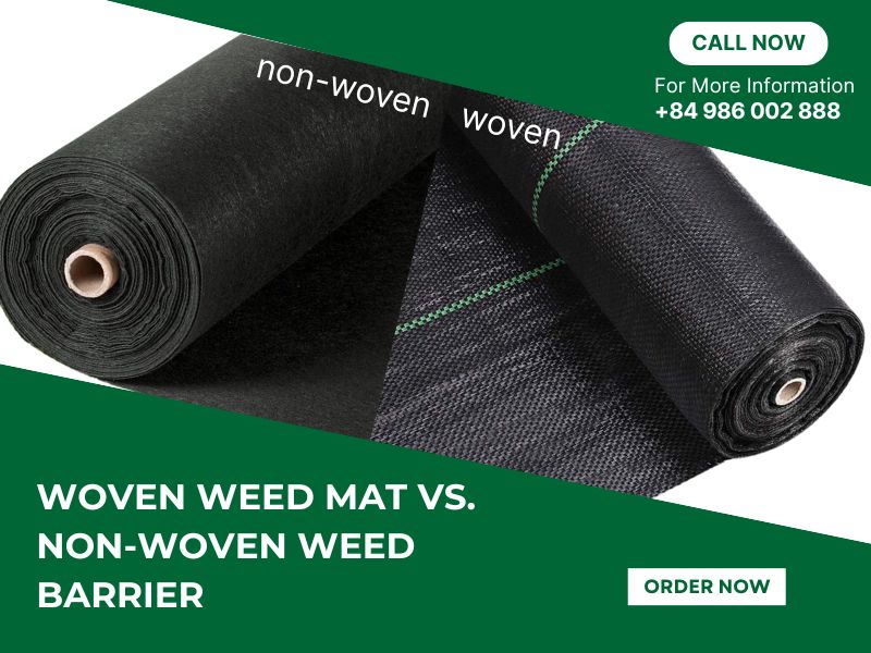 Woven Weed Mat vs. Non-Woven Weed Barrier