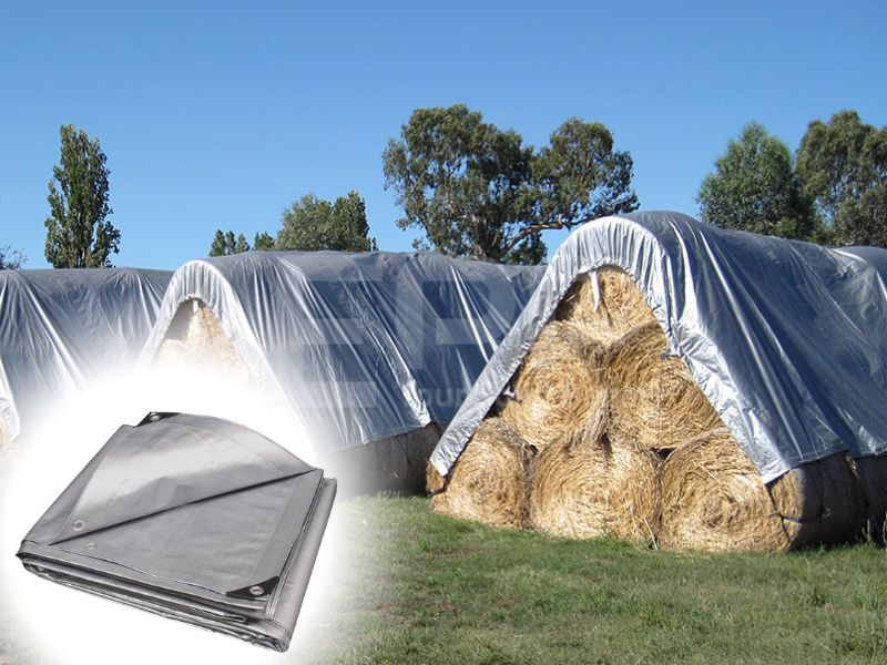 hay bale tarp