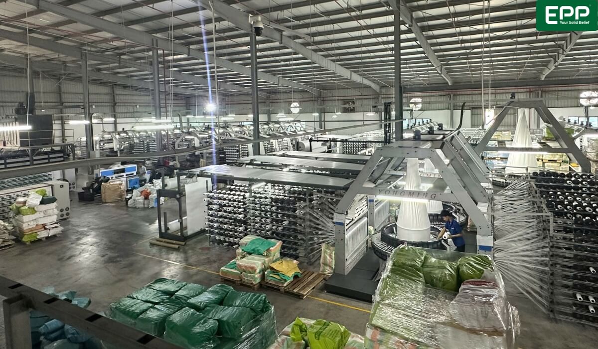 One of EPP Vietnam's PP woven bag manufacturers 
